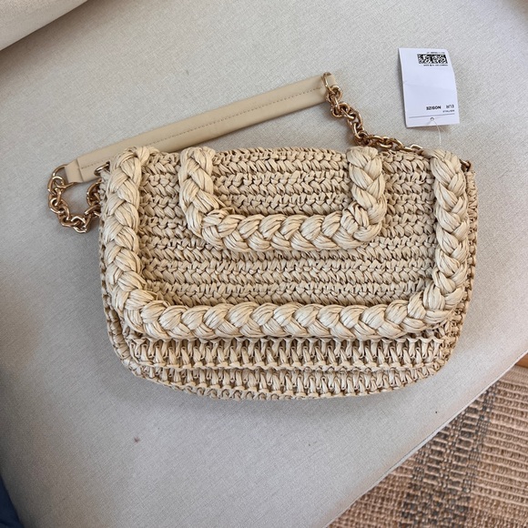 H&M Bags Nwt Rattan Purse Poshmark